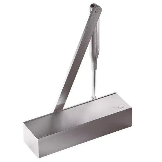 DORMA TS72 Door Closer - Standard Arm, Silver Finish Adjustable Speed - Ideal for Office and Living Spaces