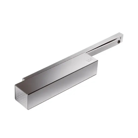 Dorma TS 93 Door Closer - Silver Finish, Smooth Operation, Versatile Functionality