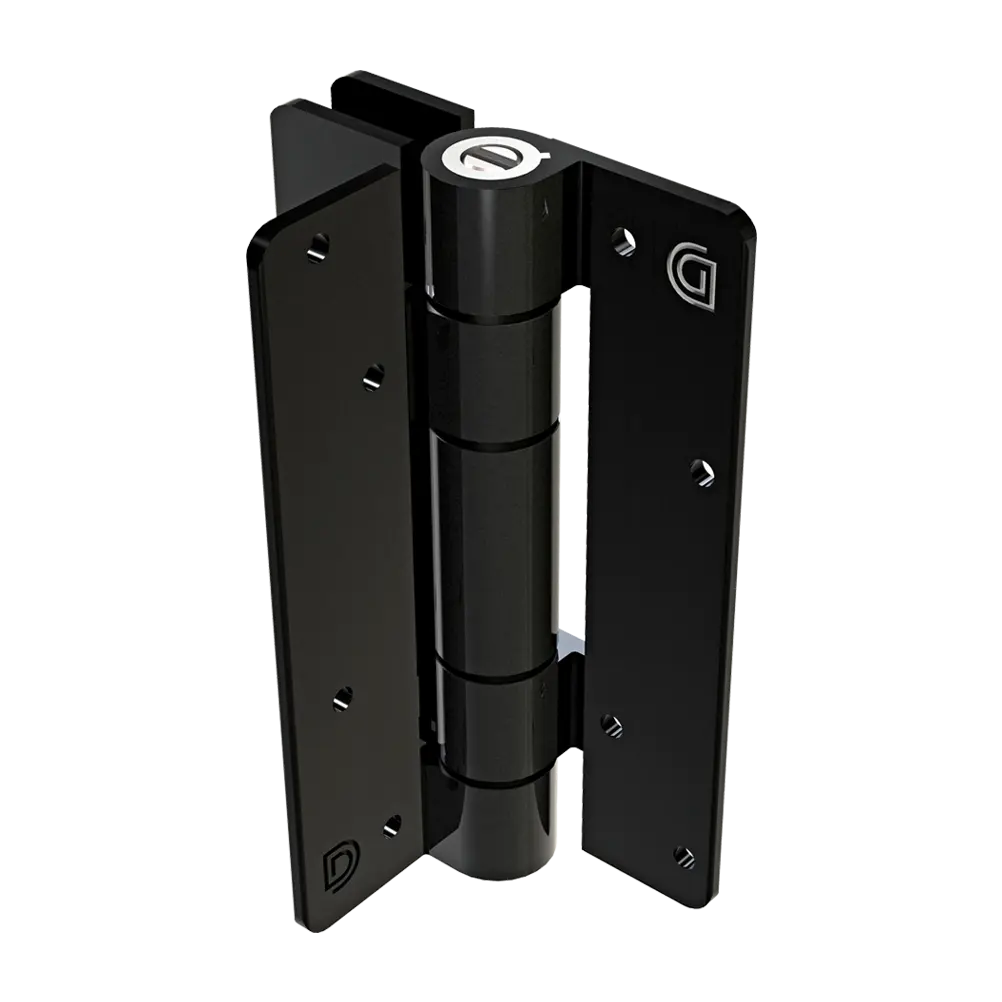 D&D KwikFit Series 3 aluminium gate hinge black