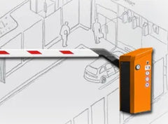 MAGNETIC Automatic Gate Barrier PRO L RA 6M