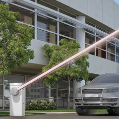 Nice L-BAR Automatic Gate Barrier - Up to 8-9m Width, Remote Control Operated, Made in Italy