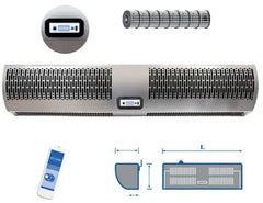 OLEFINI X-10 Air Curtain 1 Meter, Made In Greece