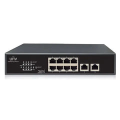 UNV 8 Port POE Switch - Long Range POE Transmission & Surge Protection