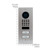 DOORBIRD Video Out Door Station Flush-Mount IP Video Out Door Station For multi-tenant buildings and businesses with 2 units, 2 call buttons - D1102V