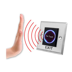 No Touch IR Exit Button with Infrared Sensor Technology