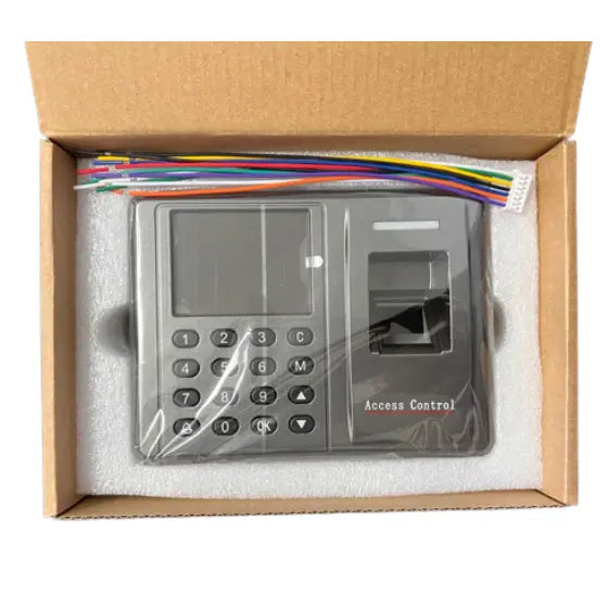 Wired Fingerprint, Card, and Numeric Attendance System - Secure and Efficient Employee Time Tracking