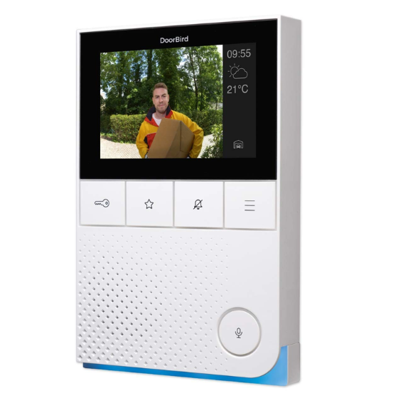 Doorbird IP Video Indoor Station A1101 White  Edition Made In Germany