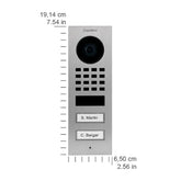 DOORBIRD Video Door Station Surface-Mount IP Video Out Door Station For multi-tenant buildings and businesses with 2 units, 2 call buttons - D1102V