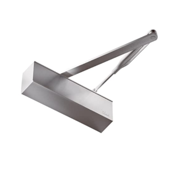 DORMA TS72 Door Closer - Standard Arm, Silver Finish Adjustable Speed - Ideal for Office and Living Spaces