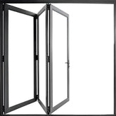 MERAC Framed Folding Door Thermal Break/ Non Thermal For Residential And Commercial