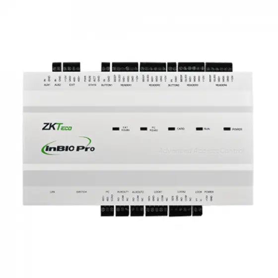 ZKTeco InBio Pro 460 Advanced 4-Door Controller for IP-based Biometric Access Control System