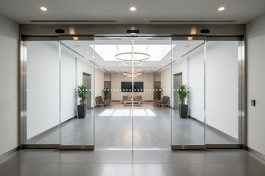 Gilgen Automatic Sliding Door: Benefits for Commercial Buildings - Merac Dubai