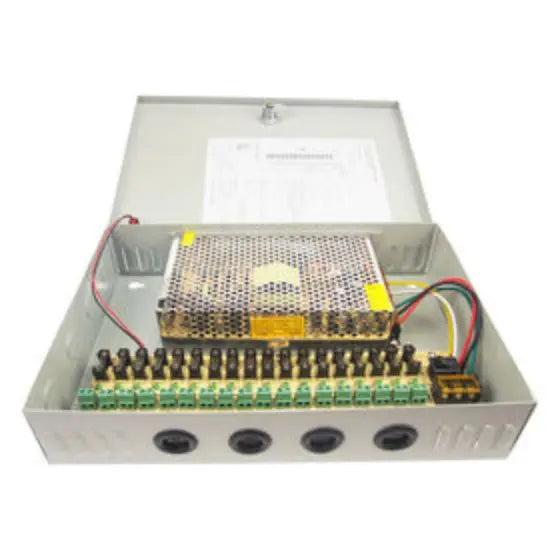 CCTV 12V DC 18CH Power Supply - Reliable Surveillance Camera Power Source Merac Dubai