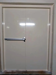 Fire rated Double Leaf Metal Door with standard accessories