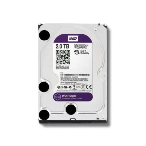 2TB HARD DISK - WD Purple Surveillance Hard Drive