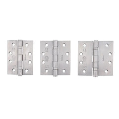 Briton Ball Bearing Butt Hinges 102x76x3mm - SSS
