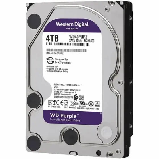 4TB Hard Disk - WD Purple Surveillance Hard Drive Merac Dubai