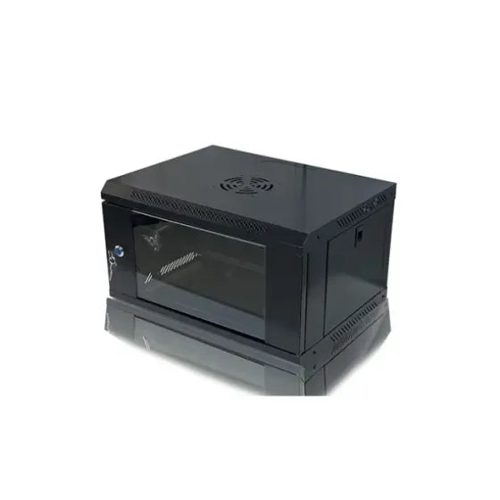 6U 530 x 400mm Wall Mount Rack Single Section Cabinet -Server Room Organization Merac Dubai