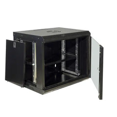 9U 530 x 400mm Wall Mount Rack Single Section Cabinet -Server Room Organization Merac Dubai
