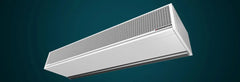 Teddington C-Series air curtain for retail entrances
