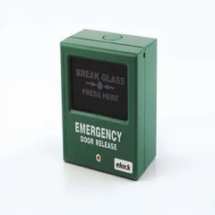 E-LOCK Emergency glass breaker door release switch Merac Dubai