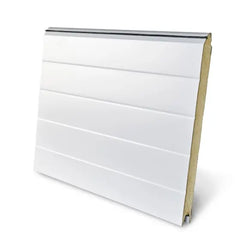 Premium Overhead Sectional Standard-Lift Garage Door Design Panel  - White Color W-6 MTR & H-3 MTR Merac Dubai
