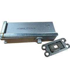 Hydraulic Floor Spring + Patch Fitting for Glass Door  Durable Door Control Solution Merac Dubai