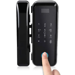 MERAC Smart Lock For Glass Door With Fingerprint / Password / Card / TUYA App WIFI Merac Dubai