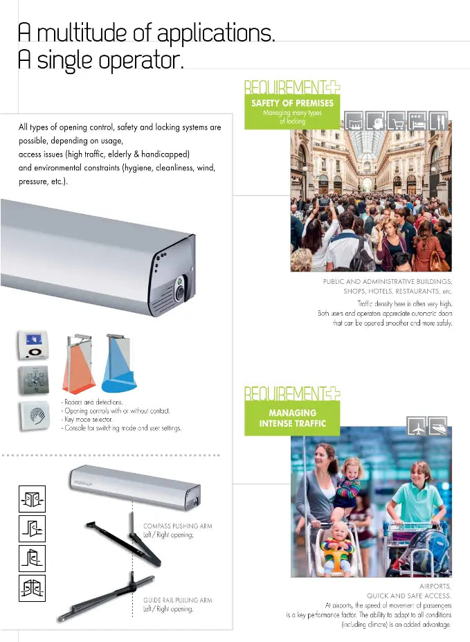 Portalp Swing Door 250kg ISO3 made in France