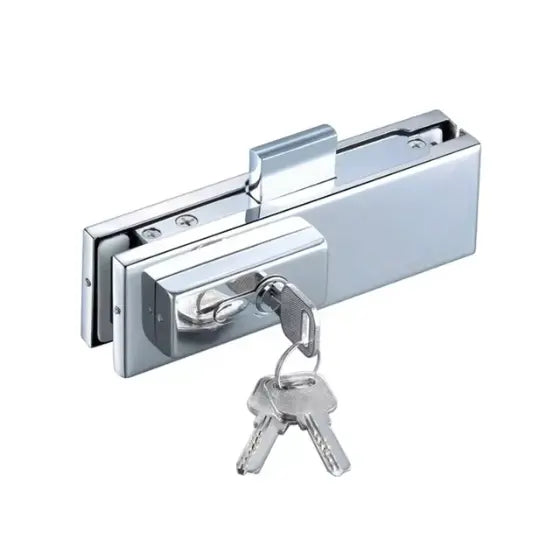 PUS-10 Glass Patch Lock - Premium Glass Door Locking Mechanism Merac Dubai