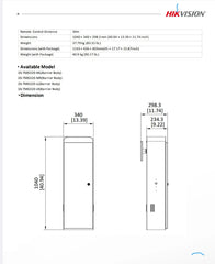 Hikvision DS-TMG320 Gate Barrier – 4 Metre Boom (Complete Kit) Merac Dubai