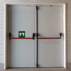 Firerated Double Leaf Metal Door without accessories Merac Dubai