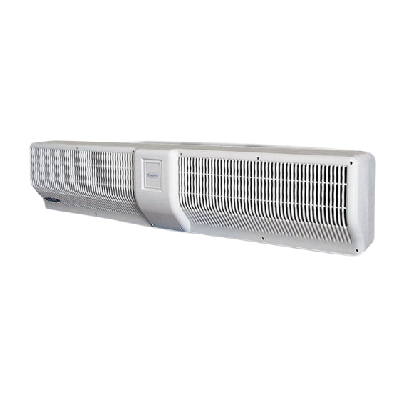 OLEFINI Air Curtain K-43 UD 3m Height : Powerful Door Airflow System Made In Greece
