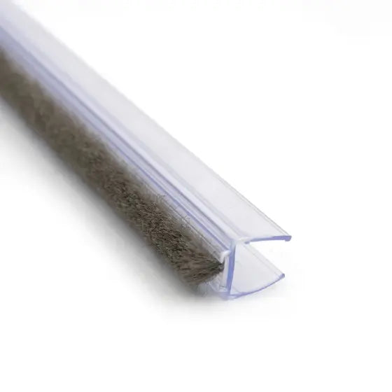 Merac Brush type Glass PVC lipseal 2.2 meter -10mm Merac Dubai