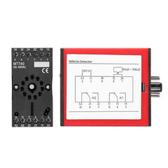 High-Performance Single Channel Vehicle Loop Detector for Parking Lot Access Control