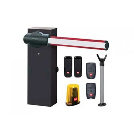 BFT MOOVI 30 Parking Gate Barrier 3 Meter - Italian-Crafted, 230V Motor, Sensitive Edge Safety