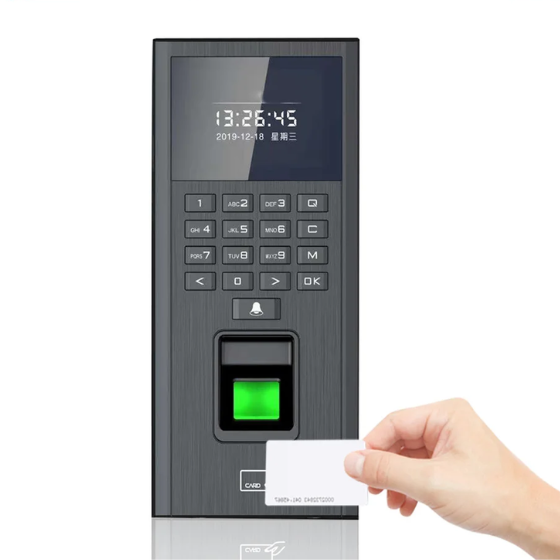 MERAC Wired Attendance System: Fingerprint, Card, and Numeric Access Control