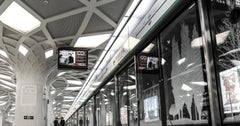 Gilgen platform screen doors metro station