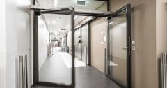 Gilgen FD20-UG underfloor swing door operator installation