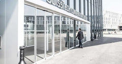 Gilgen telescopic sliding door entrance