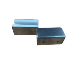 GEZE Stainless steel Frame-less floor guide 10mm/12mm Merac Dubai