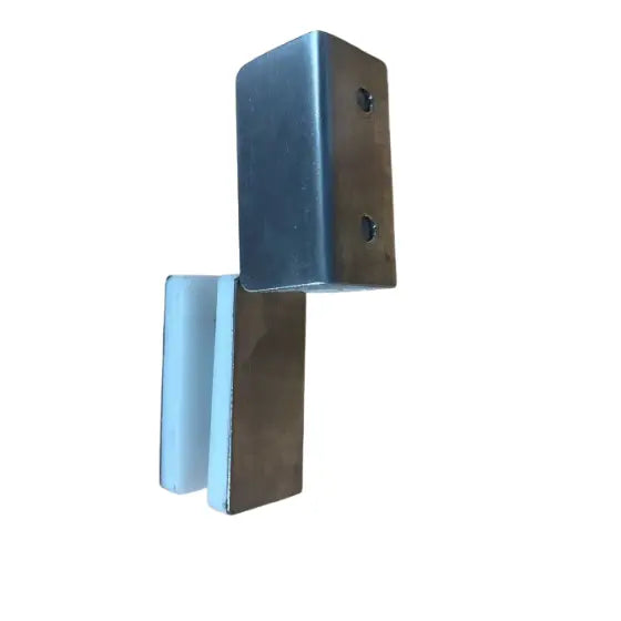 GEZE Stainless steel Frame-less floor guide 10mm/12mm Merac Dubai