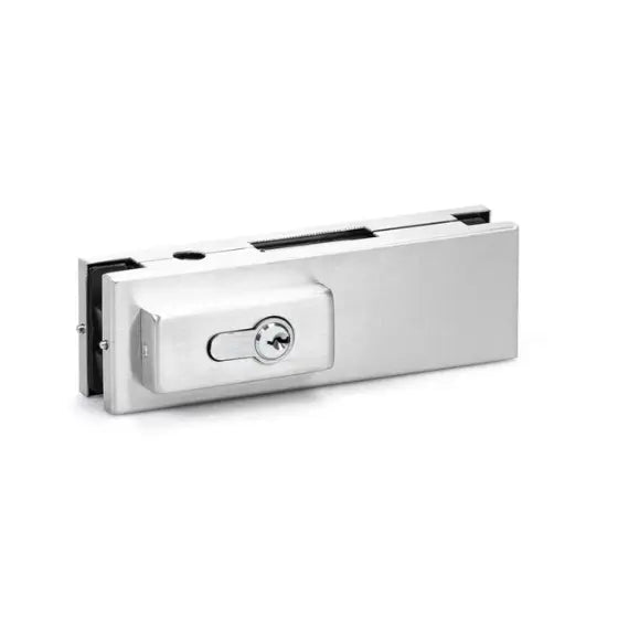 Geze Glass Fitting Center Patch Lock with Round Bolt - Secure Your Gla ...