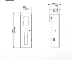 Hikvision DS-TMG320-B Series 32 Barrier Gate Merac Dubai