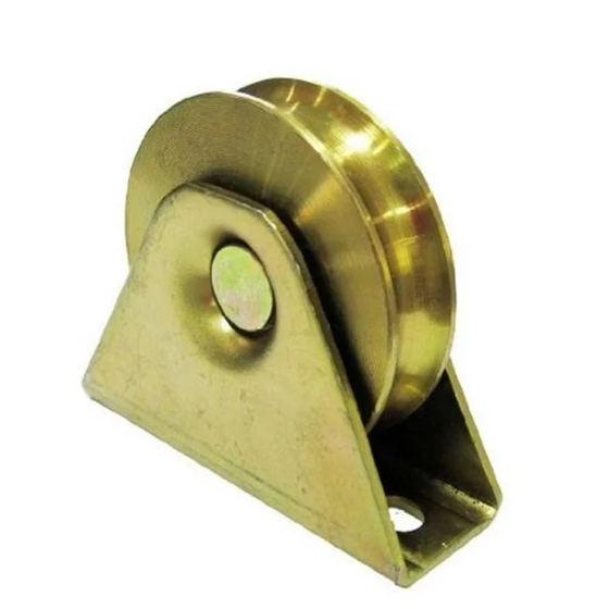 Sliding Gate Wheel Y Type Groove High-Quality 3.5" Galvanized Wheel for Smooth Movement